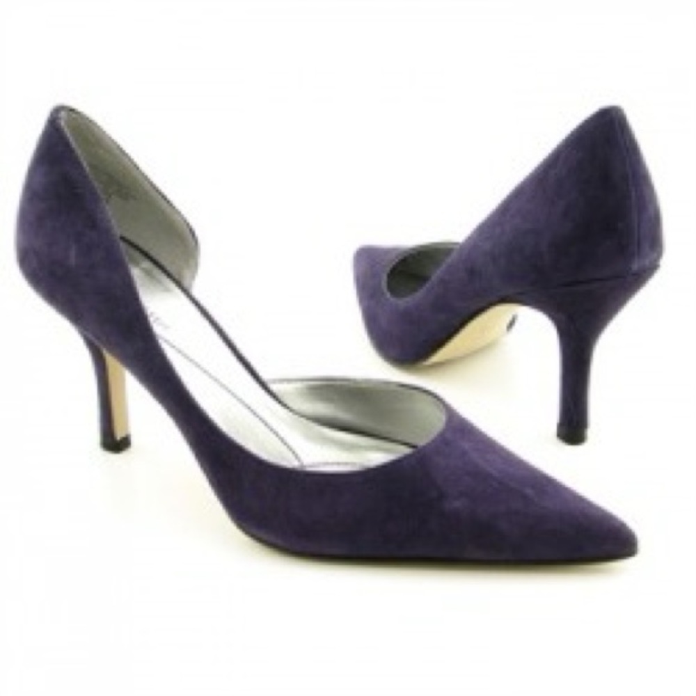 Anne Klein Deep Purple Heels